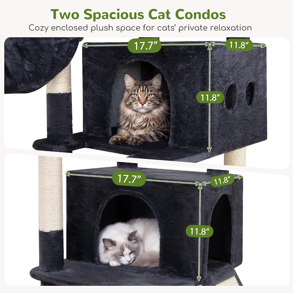Globlazer Árbol para gatos Maine Coon extragrande de 83 pulgadas, F83J