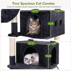 Globlazer Árbol para gatos Maine Coon extragrande de 83 pulgadas, F83J