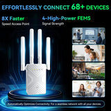 2026 WiFi Extender Signal Booster for Home, 8X Faster Long Range In...