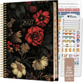 bloom daily planners Agenda 2027 con plantilla para mujer (enero a