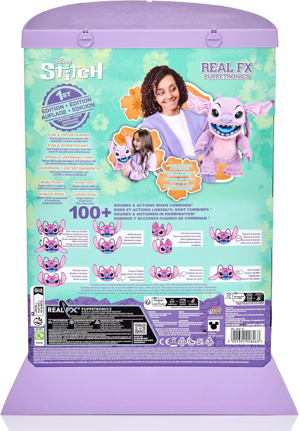 Wow! Stuff Disney Angel Puppetronic de RealFX | ¡Se ve, siente y su...