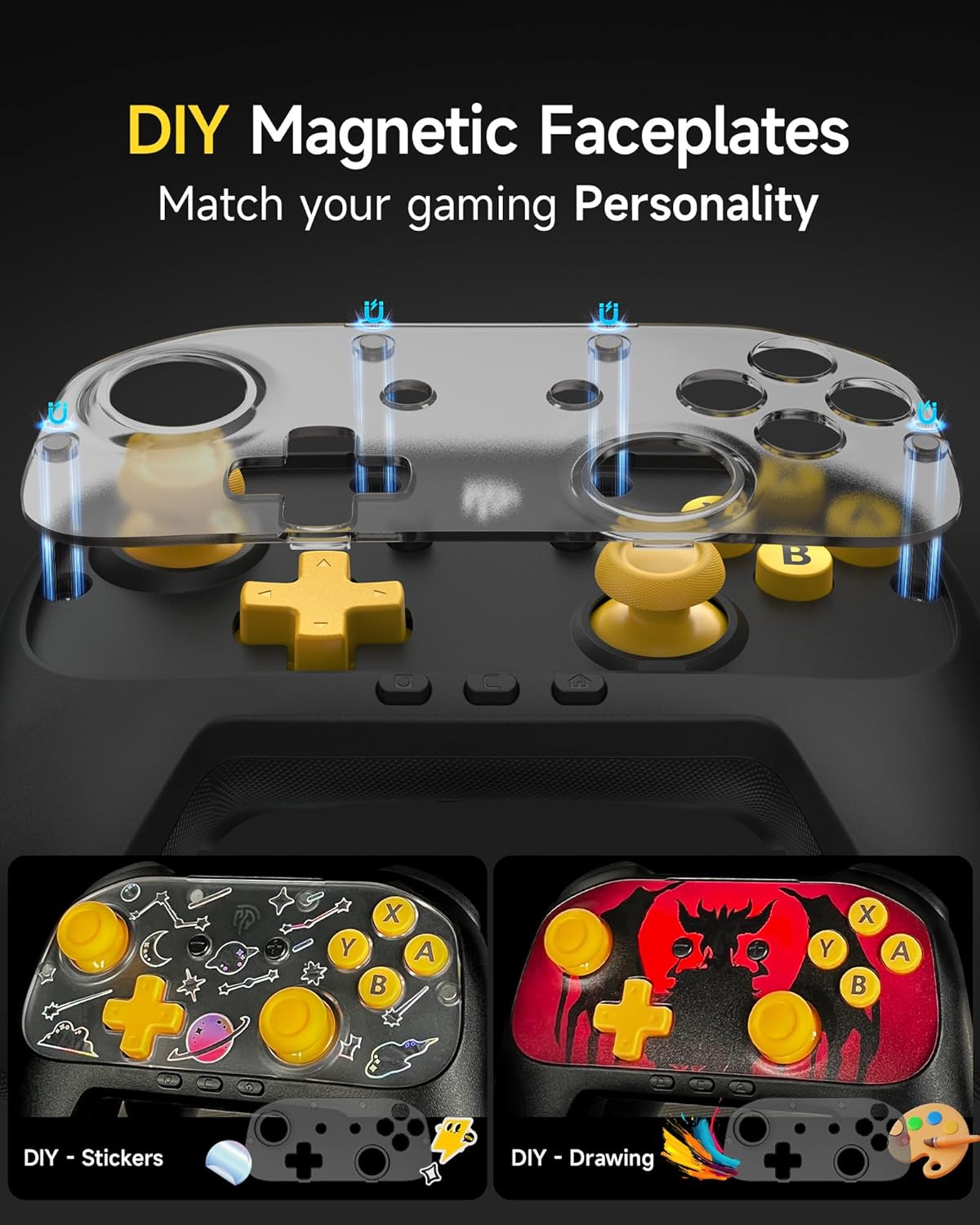 EasySMX S10 Lite Switch 2 Controller, Wireless Gaming Controller wi...