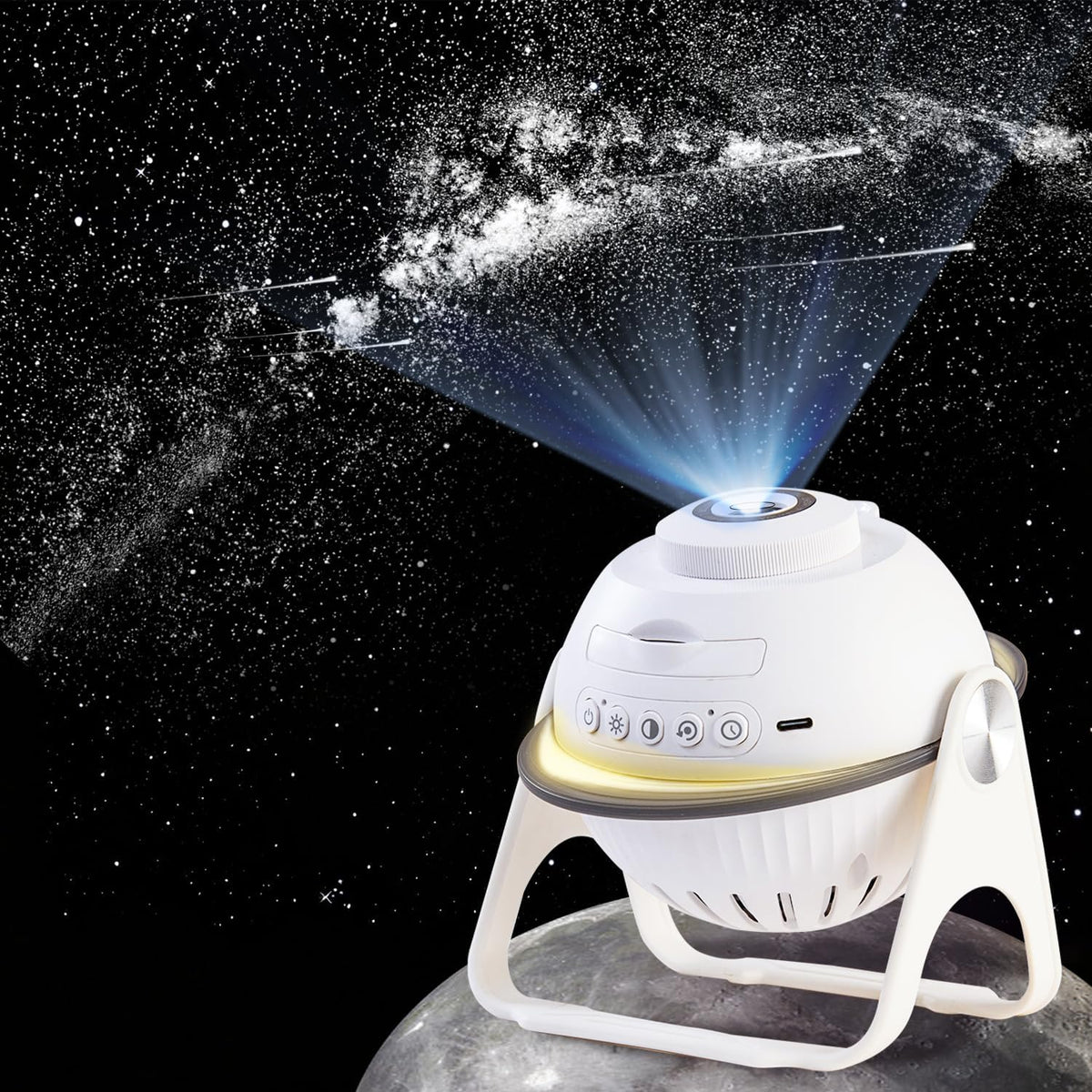 Proyector de luz nocturna para dormitorio, proyector de planetario 13 en 1