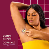 Dollar Shave Club Para mujeres | 1 mango de agarre ondulado amarill...
