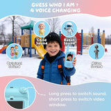 Walkie Talkies de video para niños paquete de 2 walkie