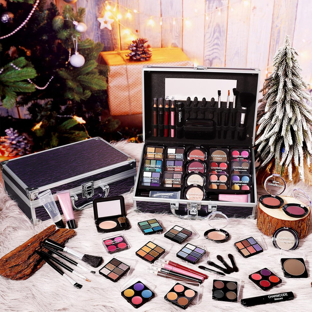 Kit completo de maquillaje para adolescentes y mujeres, estuche de...