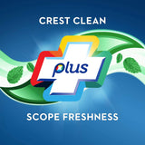 Crest Complete Plus Pasta de Dientes Blanqueadora, Sabor Fresco a M...