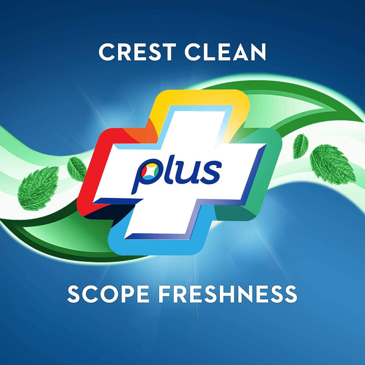 Crest Complete Plus Pasta de Dientes Blanqueadora, Sabor Fresco a M...