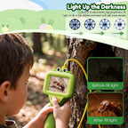Juguete de cámara de boroscopio para niños con tarjetas flash parlantes