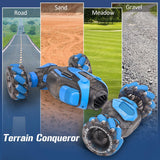 Auto de acrobacias RC con detección de gestos para niños, juguetes...