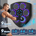 Máquina de boxeo de música para adultos, punzonadora montada en la pared