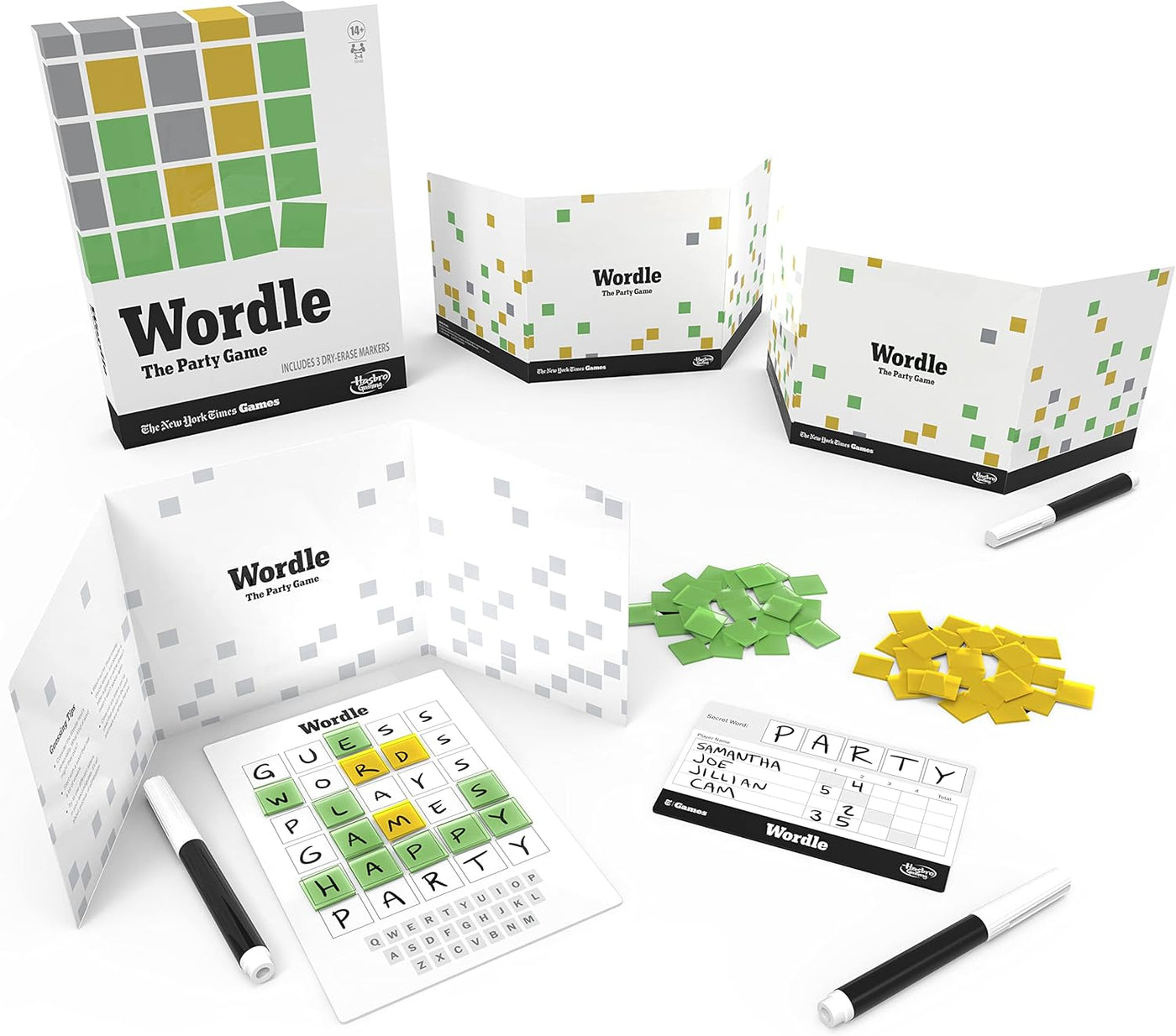 Hasbro Gaming Wordle The Party - Juego de mesa para 2 a 4