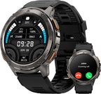 AMAZTIM Tank T3 - Relojes inteligentes para hombre, cuerpo de metal