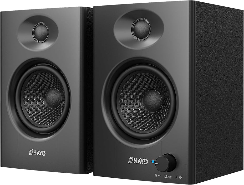 OHAYO - Altavoces para computadora de 60 W, Bluetooth 5.3, estéreo 2.0