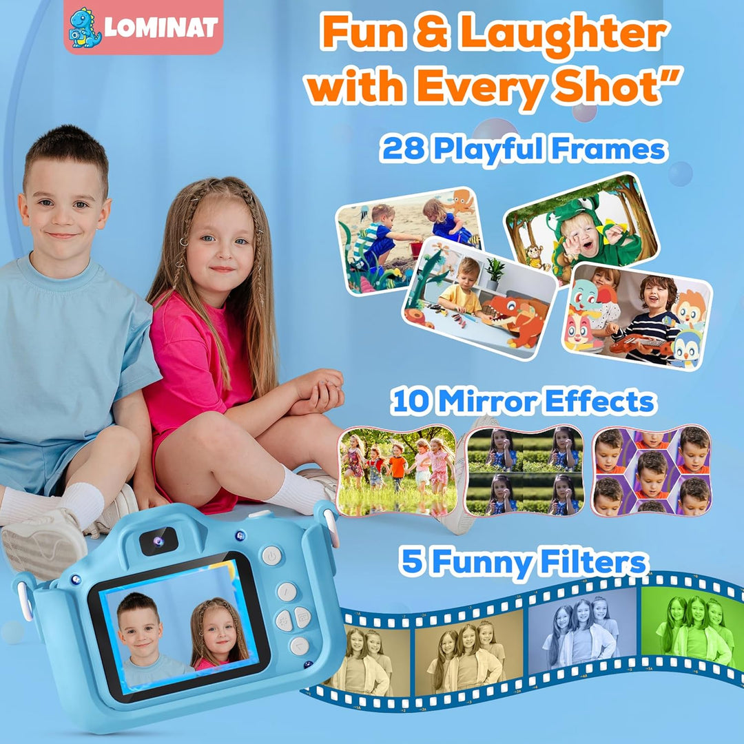 Cámara para Niños de 3, 4, 5, 6, 7, 8, 9 Años Niños y Niñas \u2013...