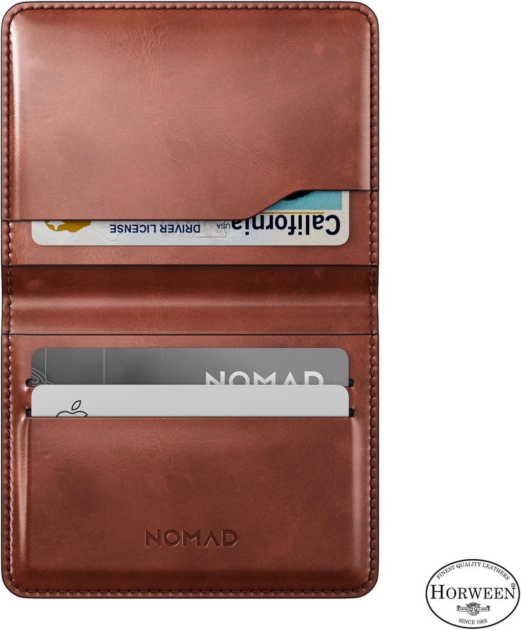 NOMAD Cartera de Tarjeta Plus - Olde Dublin | Horween