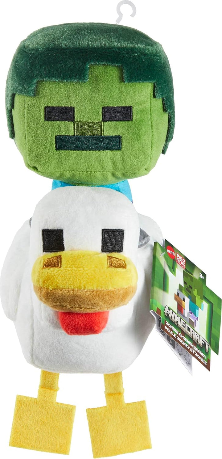 Mattel Minecraft - Juguete de peluche Zombie Chicken