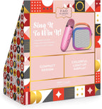 FAO Schwarz Altavoz de karaoke Bluetooth con micrófono inalámbrico
