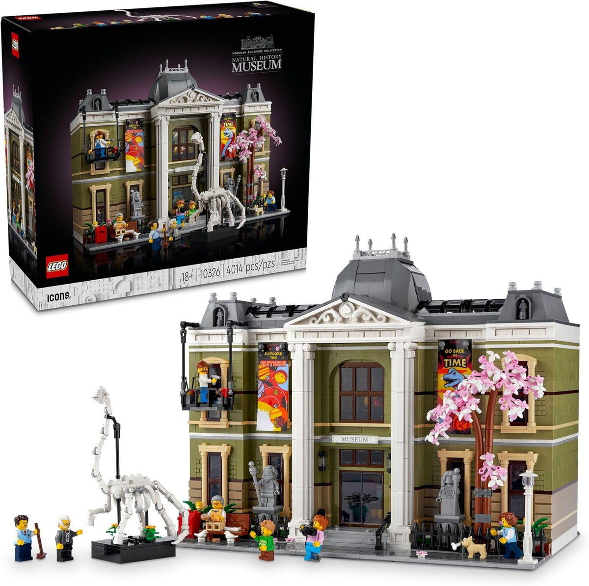 LEGO Icons - Kit de construcción de museo de historia