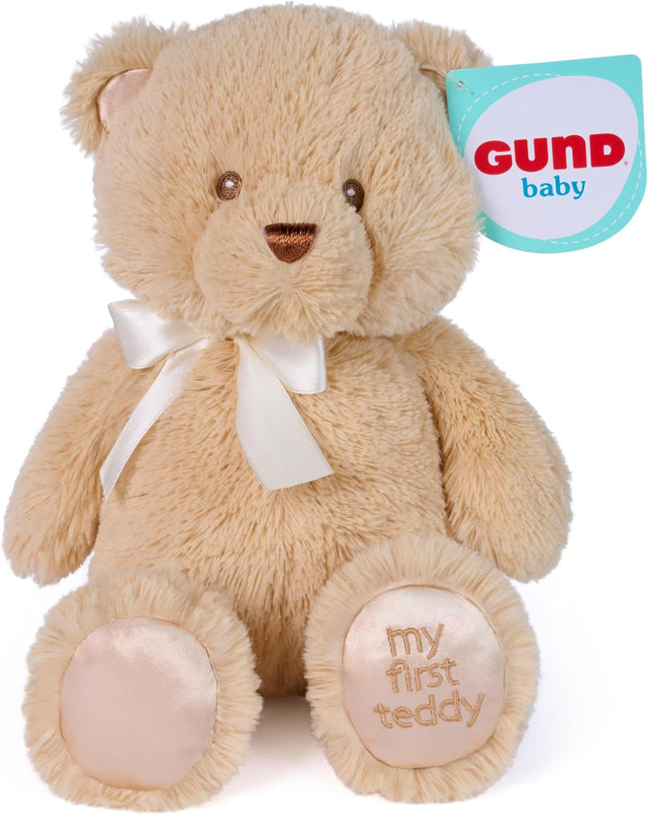 GUND Baby My First Teddy Bear - Peluche de animal ultra suave para...