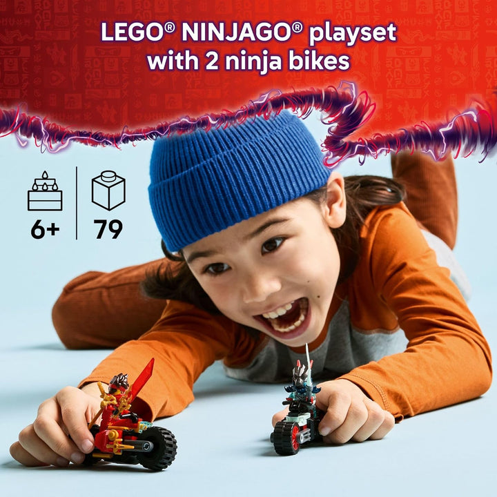 LEGO NINJAGO Motocicleta de Carreras de Velocidad de Kai -