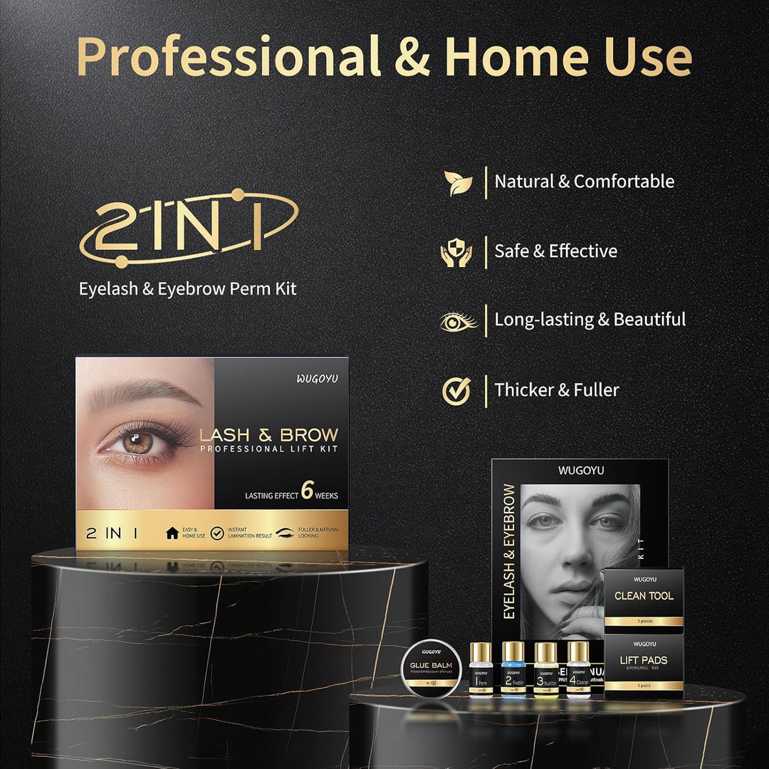Kit de elevación de pestañas - Kit de laminación de cejas, Kit de l...