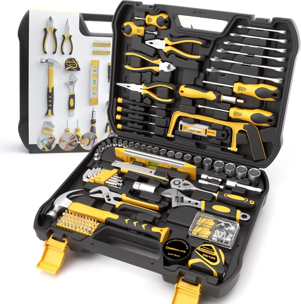 Kit de herramientas para el hogar 199 piezas juego de