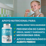 Probióticos orales para niños, probiótico para el cuidado bucal par...