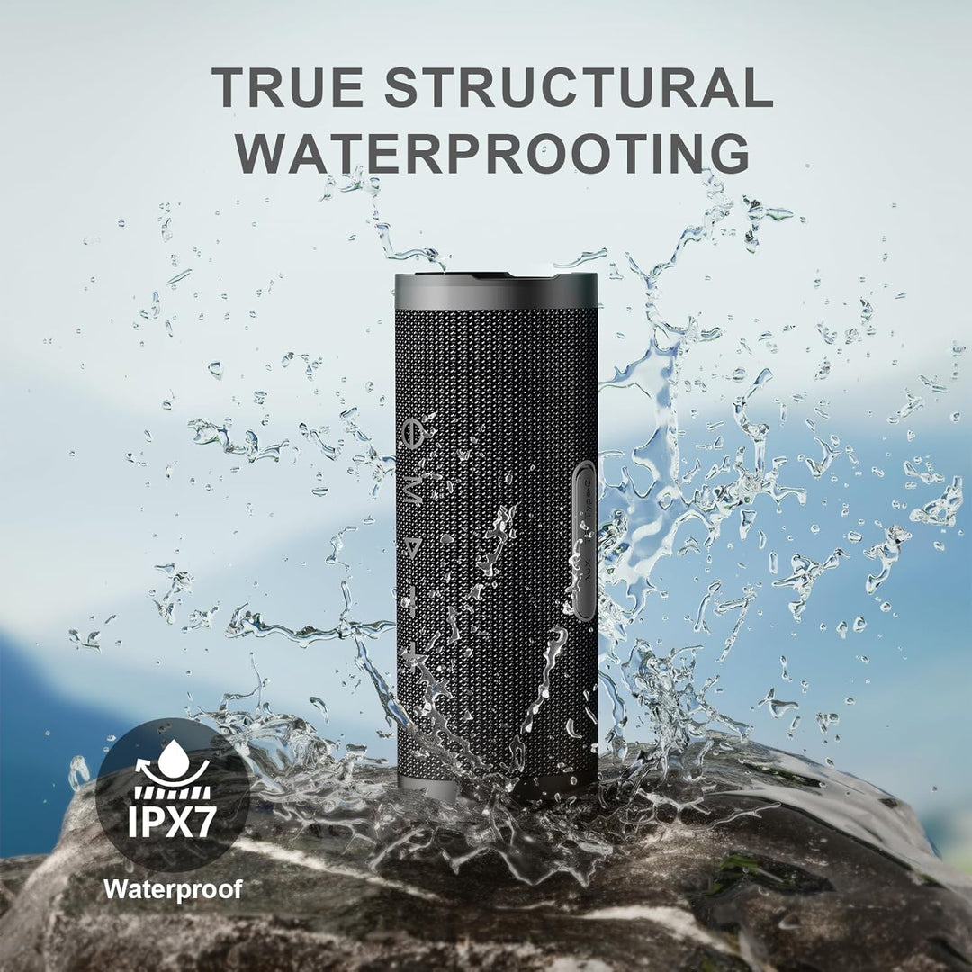 Vanzon Altavoz Bluetooth portátil inalámbrico con sonido estéreo de...