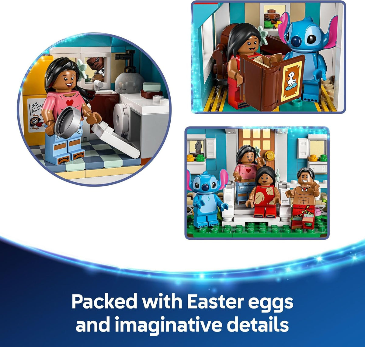 LEGO Disney Lilo and Stitch Beach House Toy Juego de
