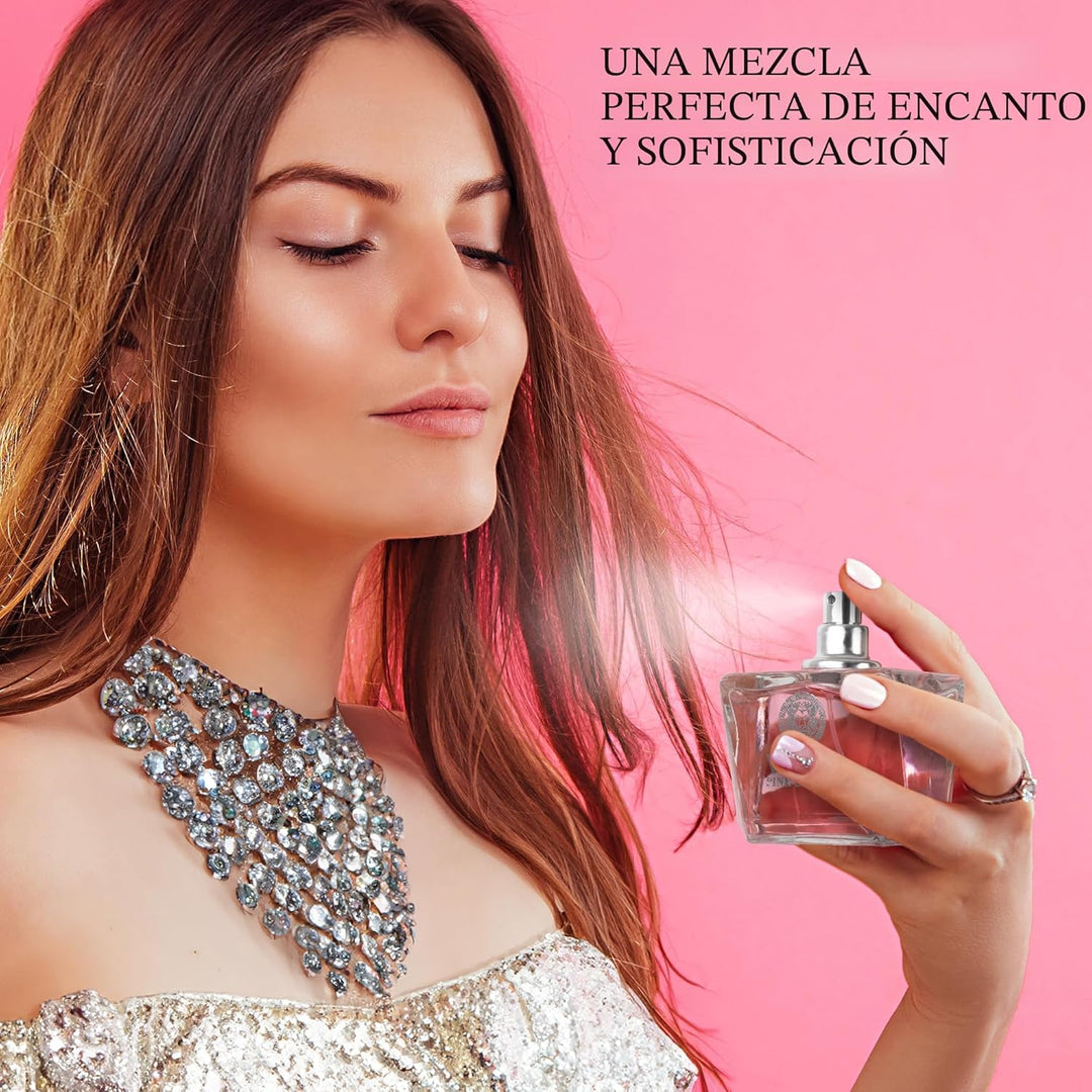 Verse Pink Crystal Eau De Parfum para Mujer - Notas Superiores de G...