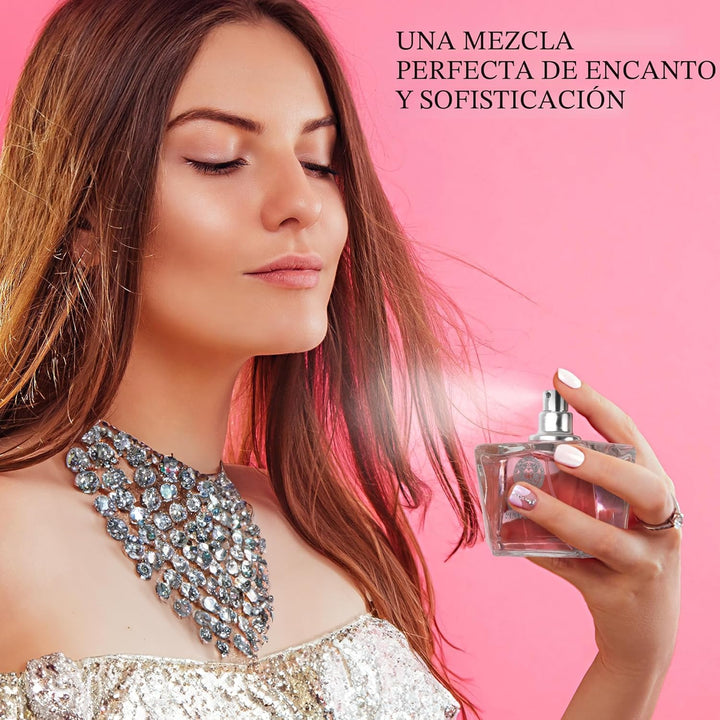 Verse Pink Crystal Eau De Parfum para Mujer - Notas Superiores de G...
