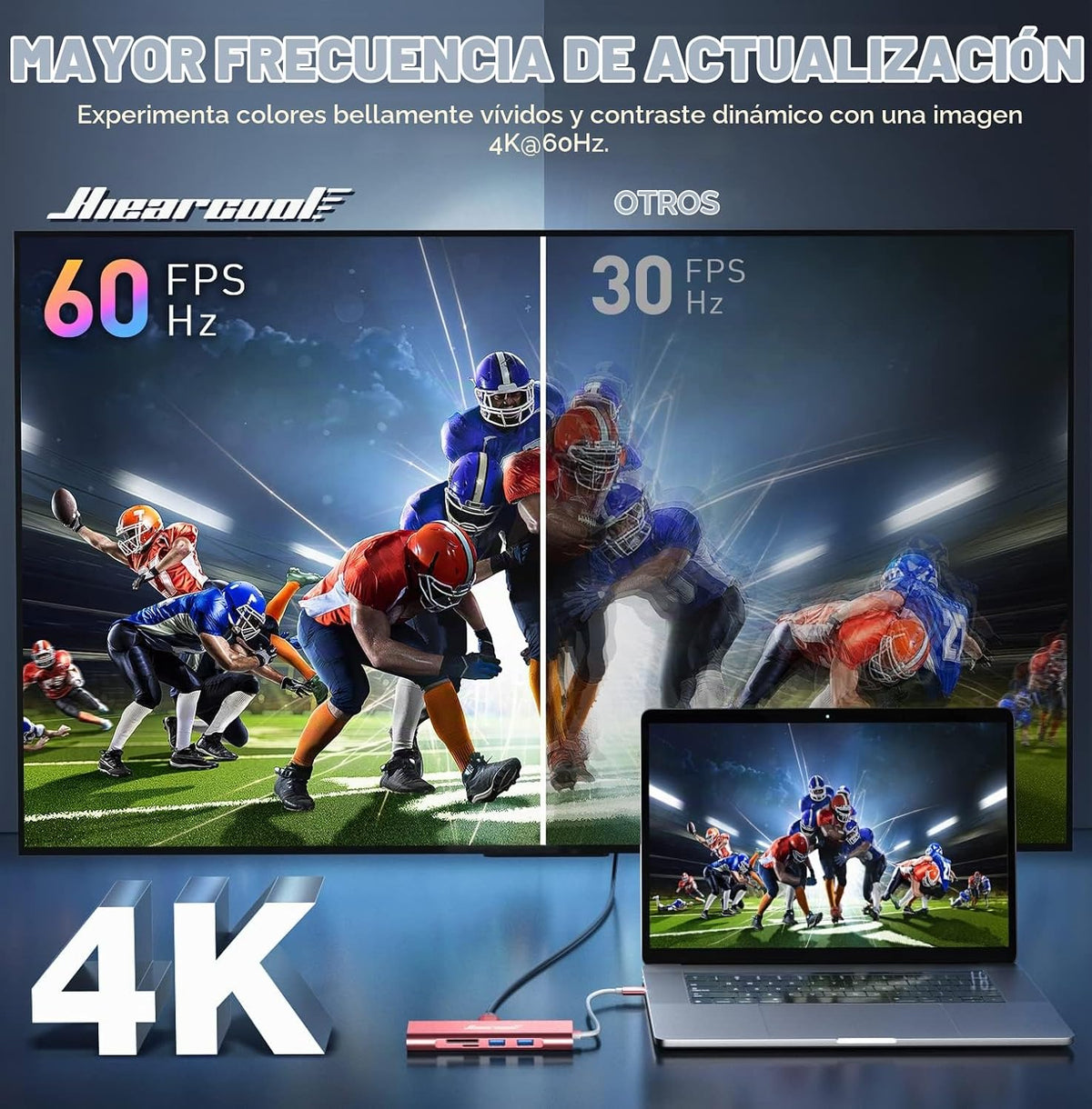 Hiearcool, UCN3610, hub USB 3.0