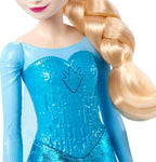 Mattel Muñeca Elsa cantante de Frozen de Disney con luces y música, canta "Let It Go" de Movie, posable con traje brillante y zapatos extraíbles