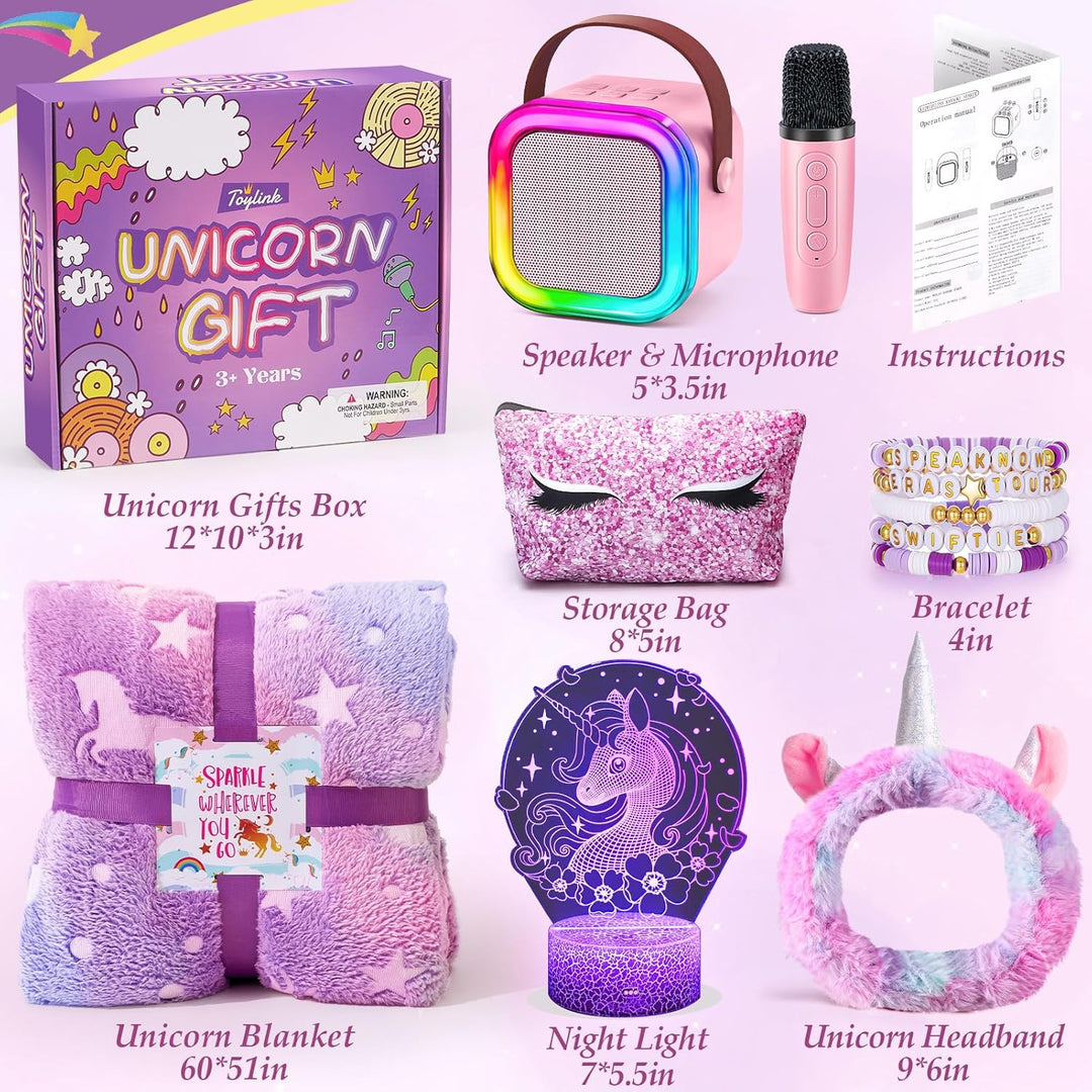 Regalos de unicornio Toylink para niñas de 4, 5, 6, 7, 8, 9, 10 año...