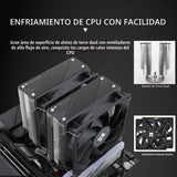 Thermalright Phantom Spirit 120 Enfriador de aire para CPU, 7 tubos...
