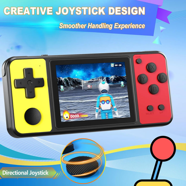 KAVOYI Juegos de mano de 32 bits para niños, 139 videojuegos integr...