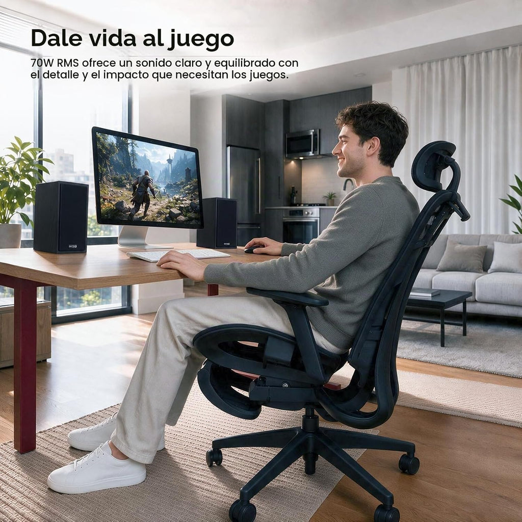 Dayton Audio Classic B40A - Par de altavoces con Bluetooth con Bluetooth