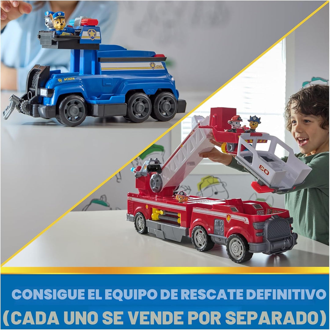 PAW Patrol Ultimate Rescue - Camión de bomberos con escalera de 2 p...