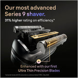 Braun Maquinilla de afeitar eléctrica para hombres Serie 9 PRO+ Máq...