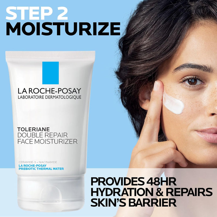 La Roche-Posay Toleriane Double Repair Face Moisturizer, Daily Mois...