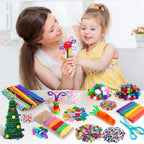 Sundaymot Arts y Crafts Supplies para Kids, 2000+Pcs DIY Craft Kits