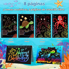 Paquete de 24 libros para colorear y tarjetas para colorear y tarjetas para niños