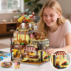 City Ice Cream House - Juego de construcción con luces