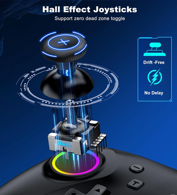 PC Controller, Wireless Bluetooth Controller, 1000mAh Battery, with...