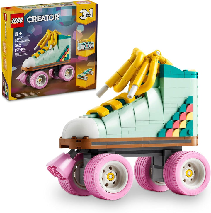 LEGO Creator 3 en 1 Kit de Construcción de Patín Retro Se