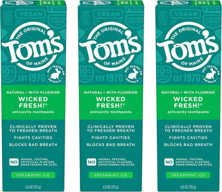 Tom's of Maine ¡Malvado y fresco! Pasta dental anticaries natural,...
