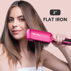 Terviiix Plancha Plana Alisadora de Pelo, Plancha Plana de Cerámica