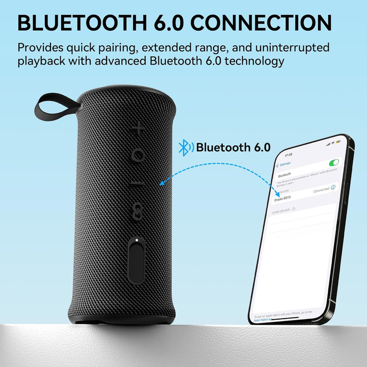 Oraolo Altavoz Bluetooth portátil, altavoces inalámbricos con sonid...