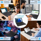 Tableta Windows de 10.1", SSD de 128 GB para estudiar y trabajar
